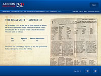 screenshot of an image of an original source used within A Union for a' that resource