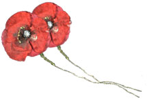 Leaving it all Behind poppy logo
