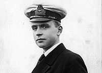 John Douglas Hume in the uniform of a naval Flight Sub-Lieutenant,NAS: GD486/193