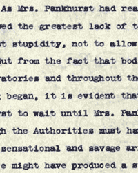 Detail from a typed call for a Public Enquiry, National Records of Scotland reference: HH55/336/1