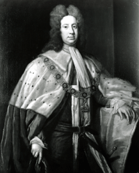 The image shows John Ker, 5th Earl and 1st Duke of Roxburghe, by an unknown artist, Scottish National Portrait Gallery reference PG.1021.