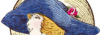 Image shows part of an image of a woman with a hat. National Records of Scotland reference GD345/1440/6.