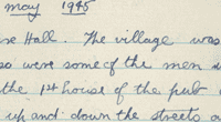 Detail from William Paton's diary. National Records of Scotland reference: NRAS 4107/10