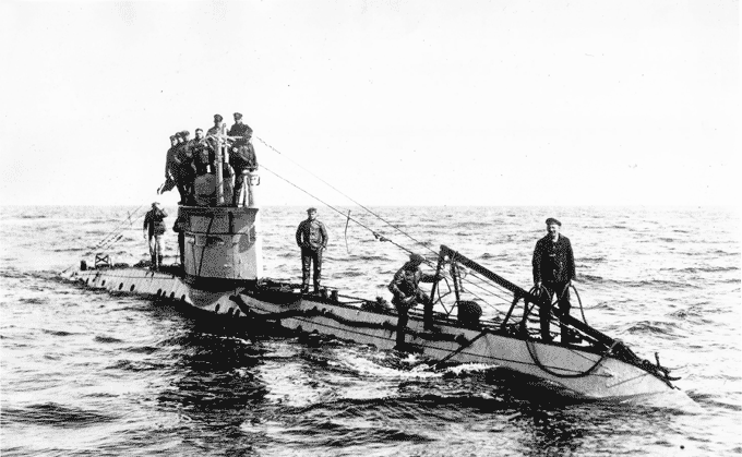 Image of German U-boat, Imerial War Museum, reference 20220