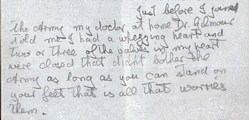 Unnamed WW2 soldier's letter, image 2 of 2