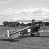 The image shows an Avro 504 in the Shuttleworth Collection, 2001. This lightweight aircraft was developed in 1912-13 and used mainly in WWI to train pilots, but also for light-bombing and reconnaissance. (Attribution: by Andy Fogg from near Cambridge, UK (Avro 504)[CC-BY-2.0(http://creativecommons.org/licenses/by/2.0)], via Wikimedia Commons)