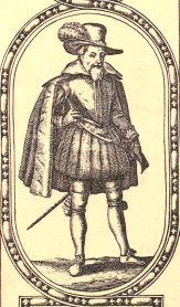 Image shows a detail of King James VI and I from the Map of the Kingdom of Scotland, 1610. National Records of Scotland reference: RHP13899/1. Reproduced by permission of the National Library of Scotland